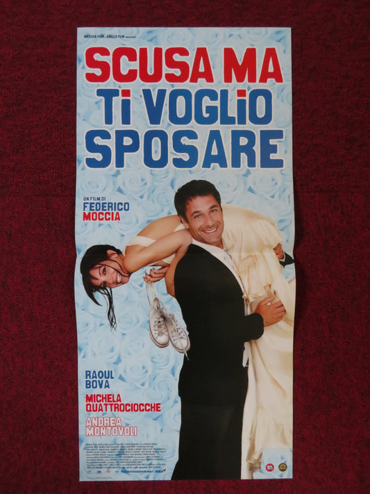 SCUSA MA TI VOGLIO SPOSARE ITALIAN LOCANDINA POSTER RAOUL BOVA 2010