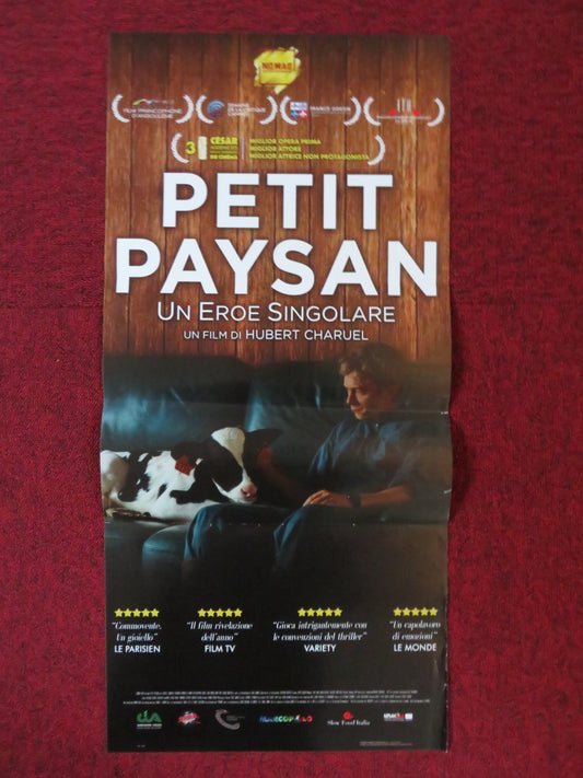 PETIT PAYSAN ITALIAN LOCANDINA POSTER SWANN ARLAUD SARA GIRAUDEAU 2017