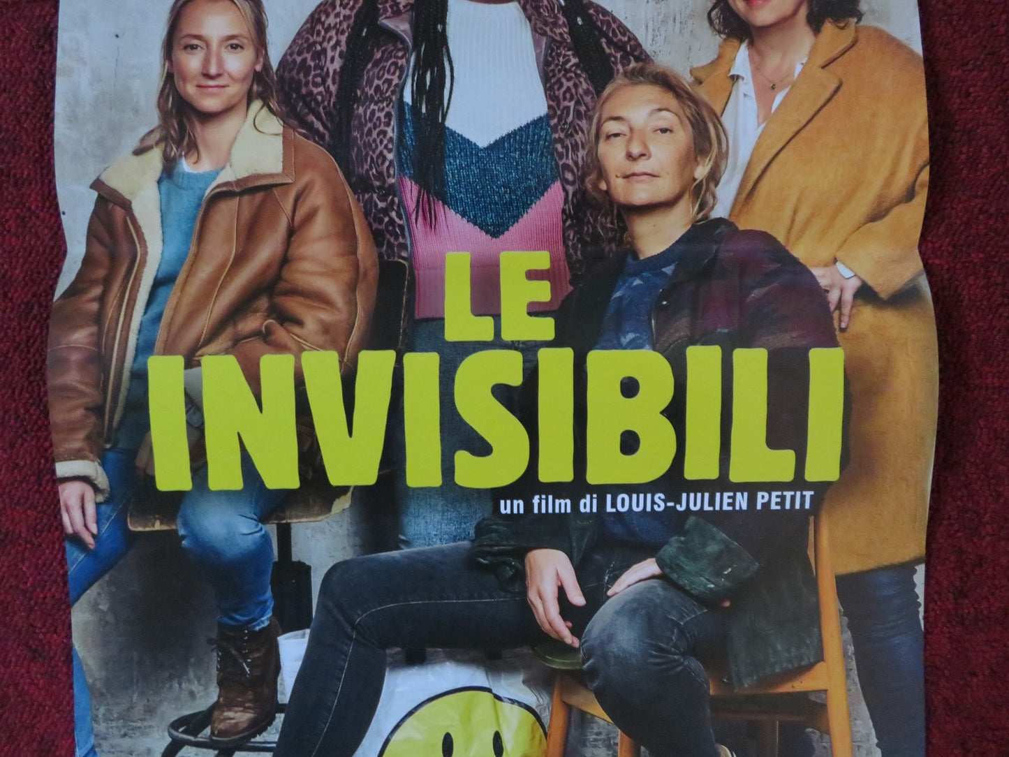 LE INVISIBILI ITALIAN LOCANDINA POSTER AUDREY LAMY CORINNE MASIERO 2018