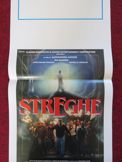 SUPERSTITION 2 ITALIAN LOCANDINA POSTER AMY ADAMS PIERRE AGOSTINO 1989