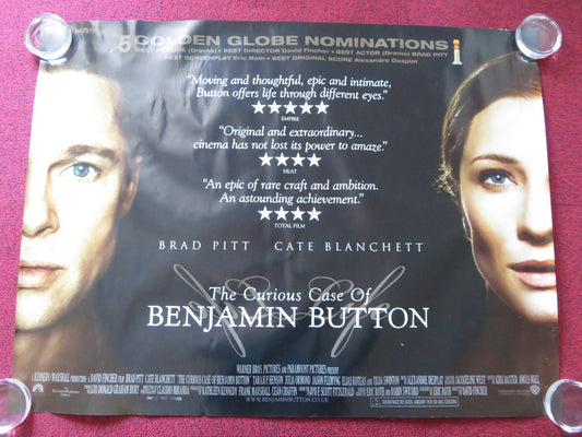 THE CURIOUS CASE OF BENJAMIN BUTTON UK QUAD (30"x 40") ROLLED POSTER 2008