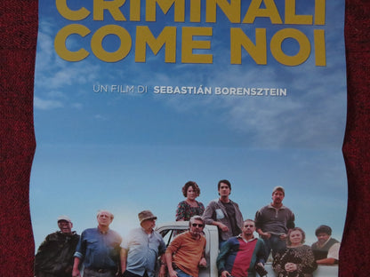 CRIMINALI COME NOI ITALIAN LOCANDINA POSTER RICARDO DARIN LUIS BRANDONI 2019