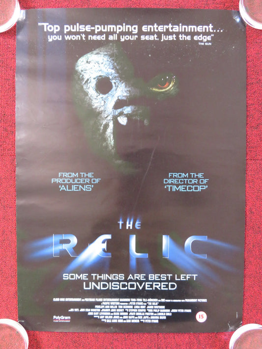 THE RELIC VHS VIDEO POSTER PENELOPE ANN MILLER TOM SIZEMORE 1997