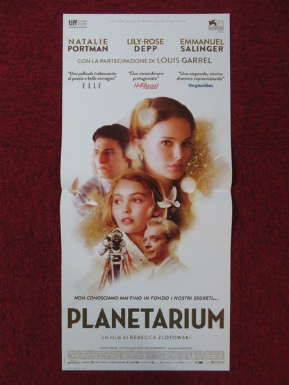 PLANETARIUM ITALIAN LOCANDINA POSTER NATALIE PORTMAN LILY-ROSE DEPP 2016