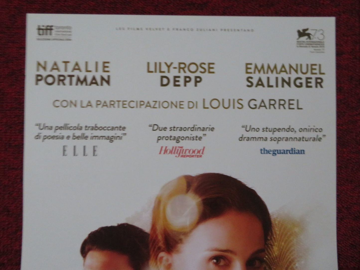 PLANETARIUM ITALIAN LOCANDINA POSTER NATALIE PORTMAN LILY-ROSE DEPP 2016