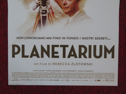 PLANETARIUM ITALIAN LOCANDINA POSTER NATALIE PORTMAN LILY-ROSE DEPP 2016