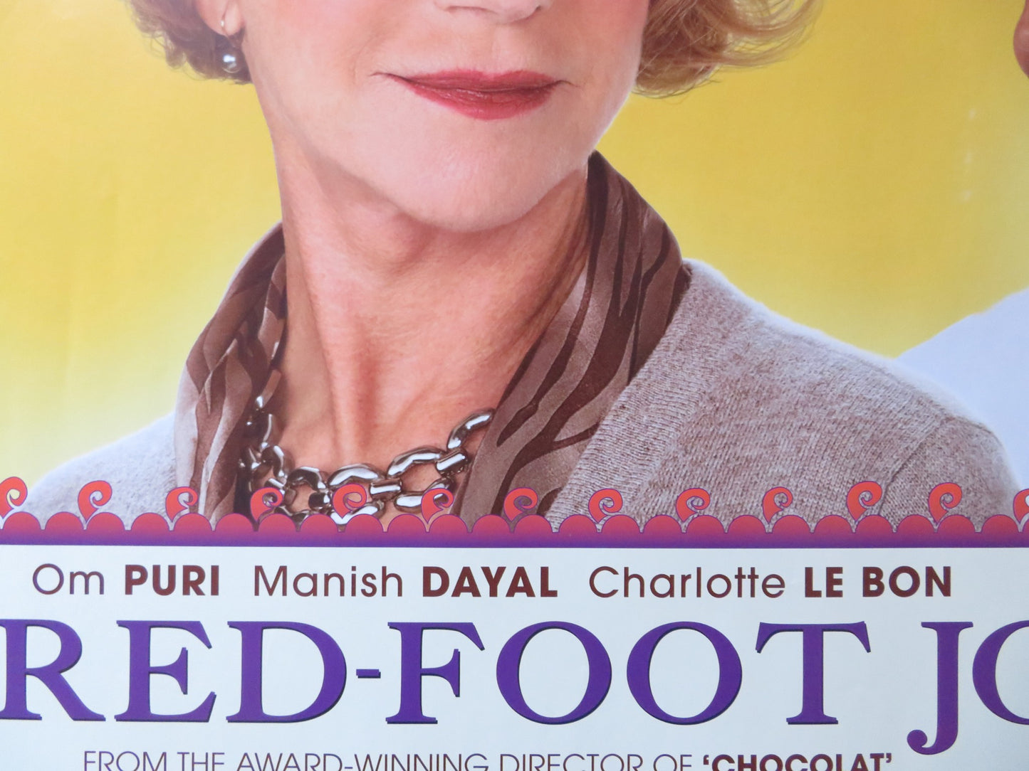 THE HUNDRED-FOOT JOURNEY UK QUAD (30"x 40") ROLLED POSTER HELEN MIRREN 2014