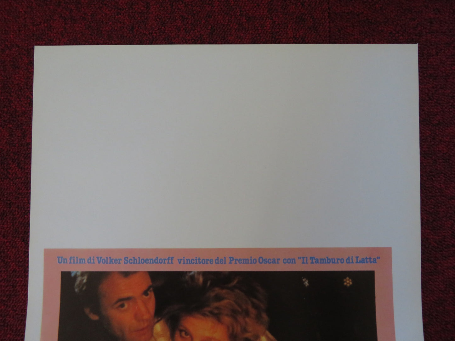 CIRCLE OF DECEIT ITALIAN LOCANDINA POSTER BRUNO GANZ HANNA SCHYGULLA 1981