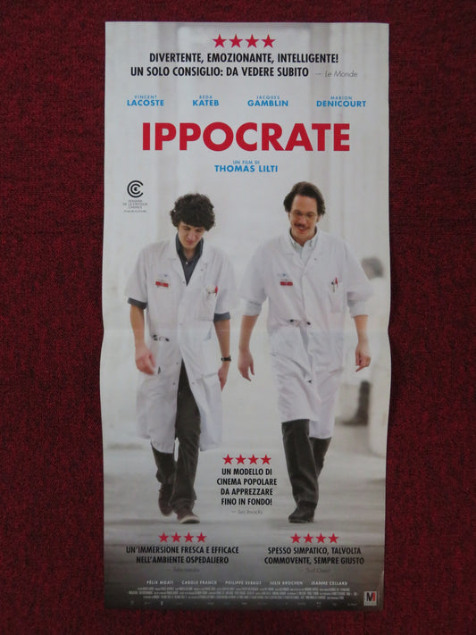 IPPOCRATE ITALIAN LOCANDINA POSTER VINCENT LACOSTE JACQUES GAMBLIN 2014