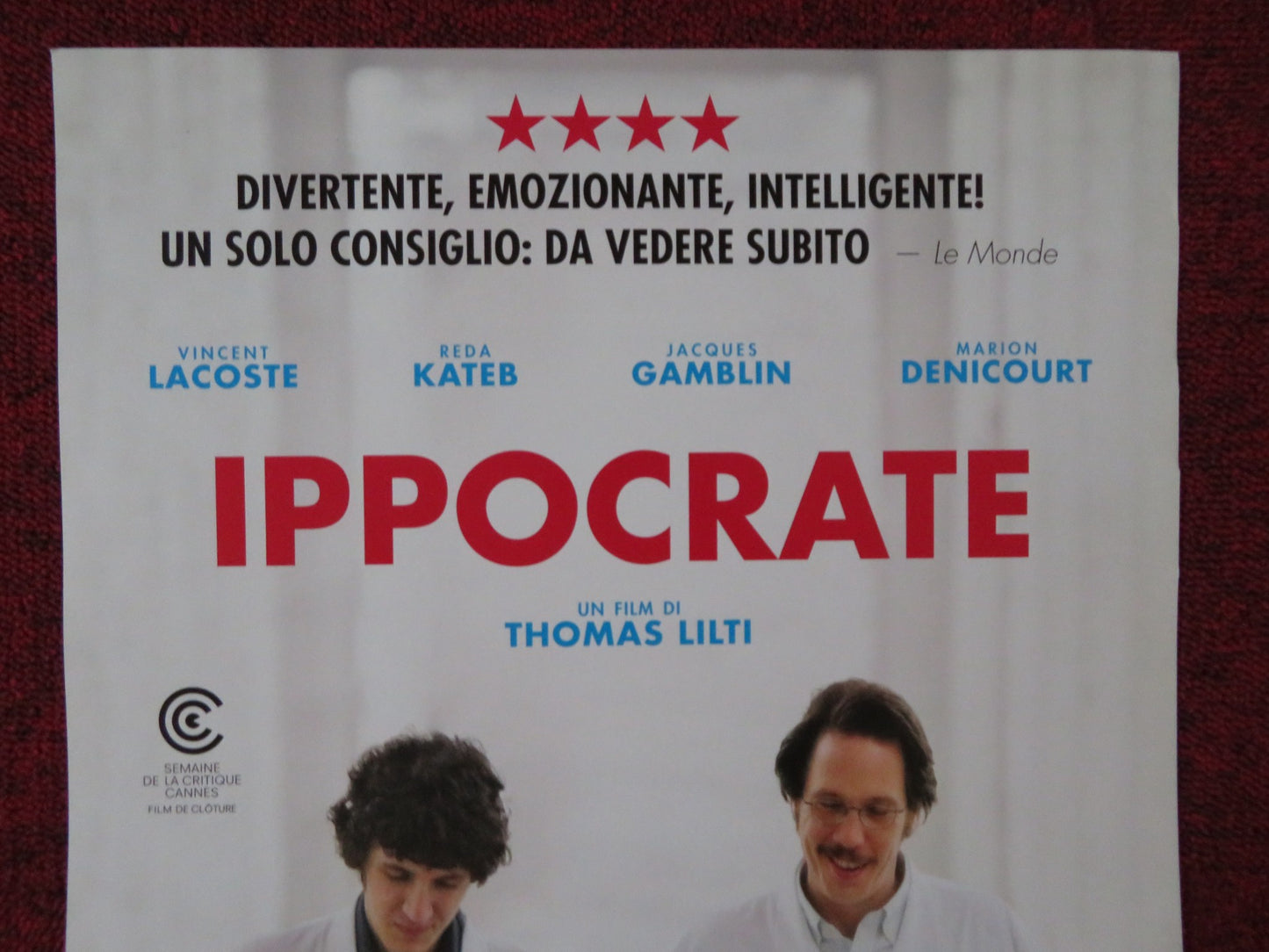 IPPOCRATE ITALIAN LOCANDINA POSTER VINCENT LACOSTE JACQUES GAMBLIN 2014