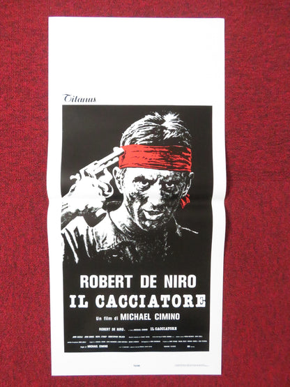 THE DEER HUNTER ITALIAN LOCANDINA POSTER ROBERT DE NIRO CHRISTOPHER WALKEN 1978