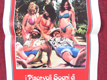 I PIACEVOLI SOGNI DI CHEECH & CHONG - B ITALIAN LOCANDINA POSTER C. MARIN 1982