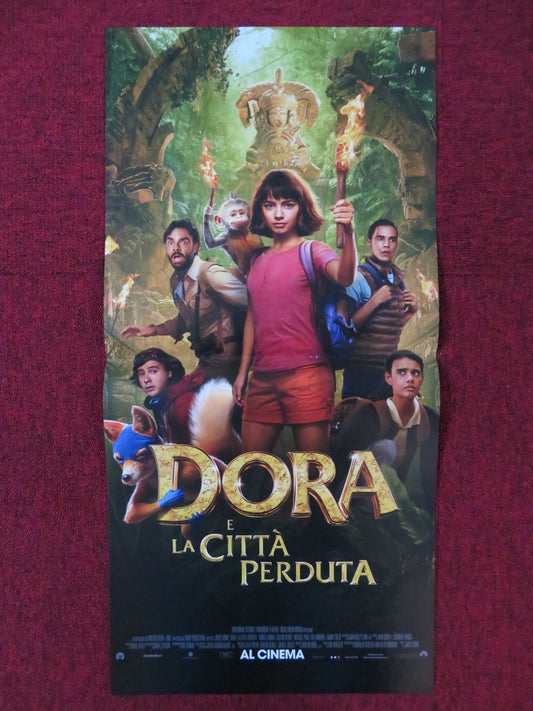 DORA AND THE LOST CITY OF GOLD ITALIAN LOCANDINA POSTER ISABELA MERCED 2019