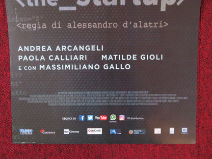 THE STARTUP: ACCENDI IL TUO FUTURO ITALIAN LOCANDINA POSTER A. ARCANGELI 2017