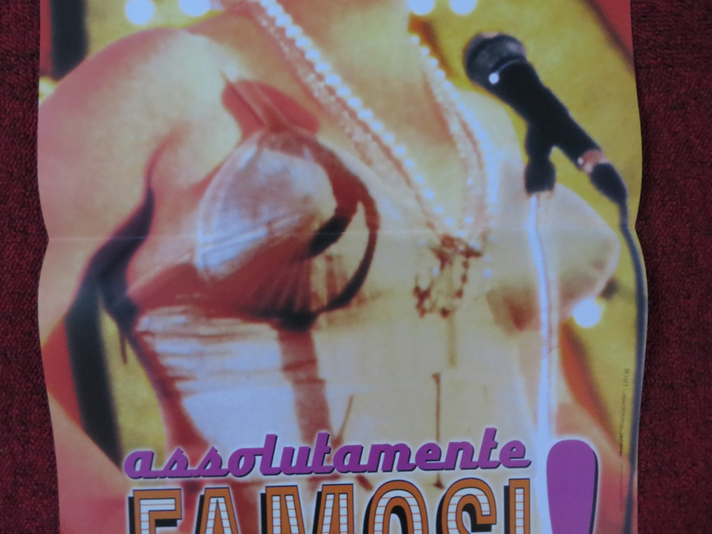 EVERYBODY'S FAMOUS! ITALIAN LOCANDINA POSTER JOSSE DE PAUW E. VAN DER GUCHT 2000