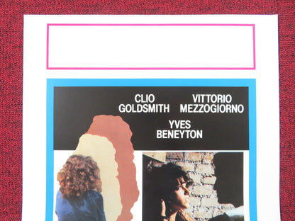 LA CADUTA DEGLI ANGELI RIBELLI ITALIAN LOCANDINA POSTER CLIO GOLDSMITH 1981