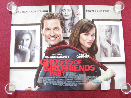 GHOSTS OF GIRLFRIENDS PAST UK QUAD (30"x 40") ROLLED POSTER M. MCCONAUGHEY 2009