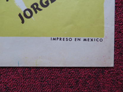 LA CRIADA BIEN CRIADA FOLDED MEXICAN POSTER MARIA VICTORIA GUILLERMO RIVAS 1972