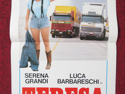 TERESA ITALIAN LOCANDINA POSTER SERENA GRANDI LUCA BARBARESCHI 1987