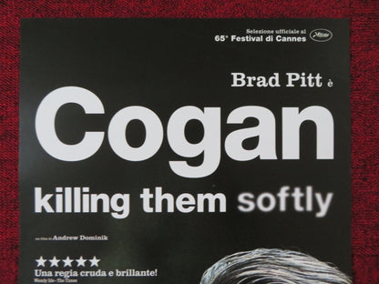 KILLING THEM SOFTLY ITALIAN LOCANDINA POSTER BRAD PITT RAY LIOTTA 2012