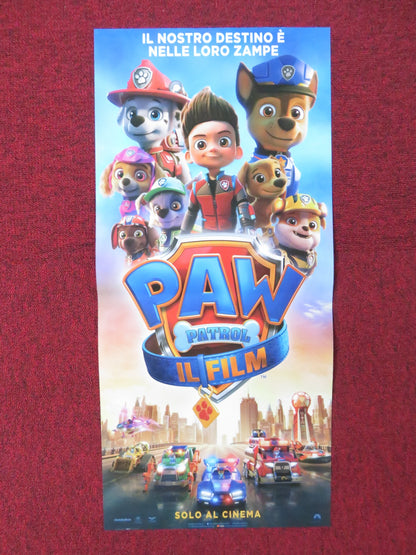 PAW PATROL THE MOVIE ITALIAN LOCANDINA POSTER TYLER PERRY RON PARDO 2021