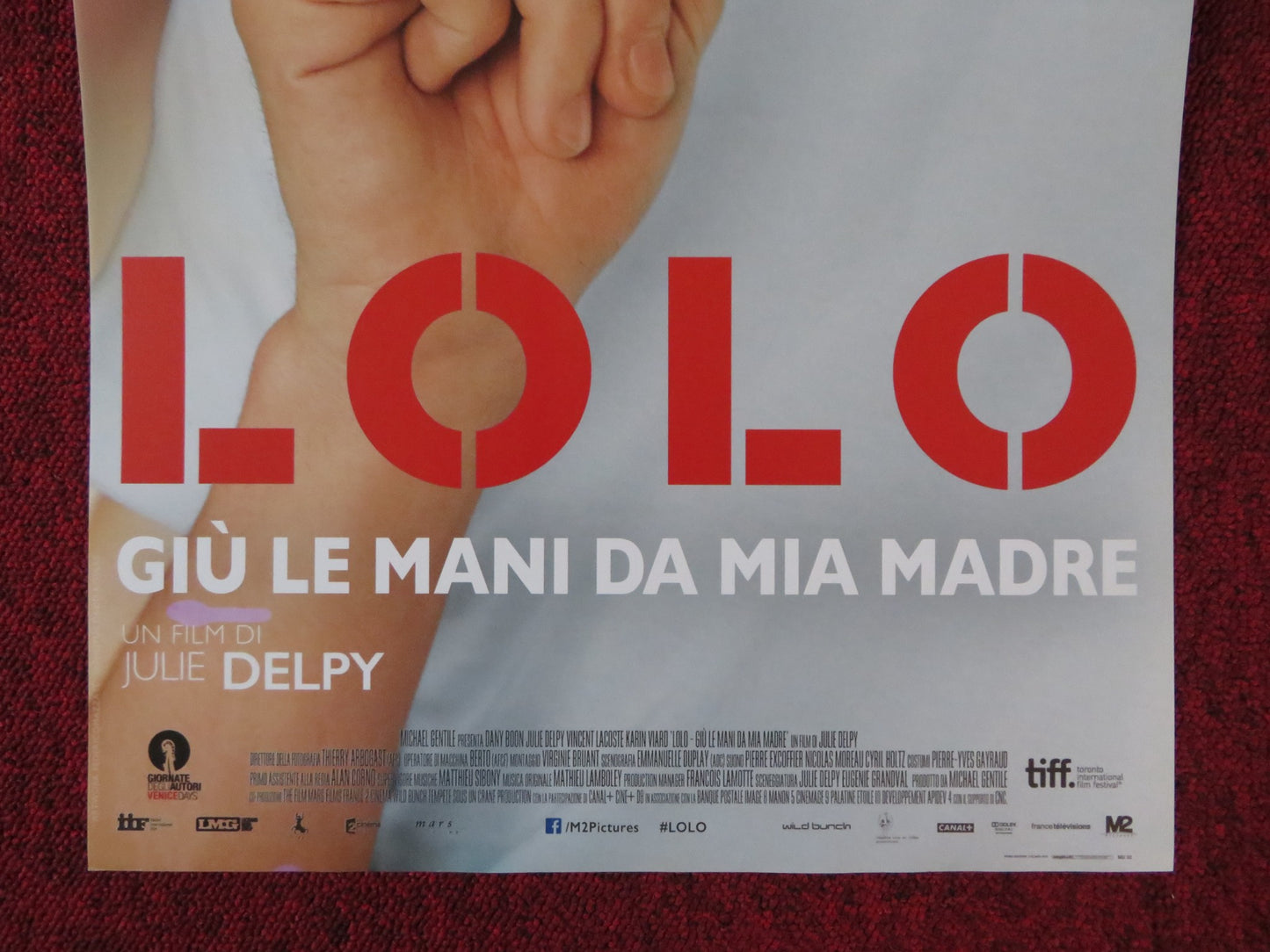 LOLO ITALIAN LOCANDINA POSTER DANY BOON JULIE DELPY 2015