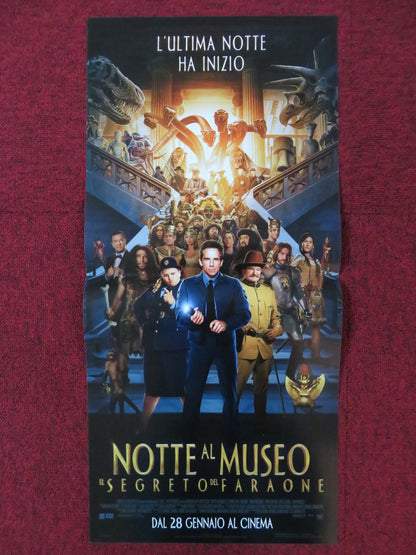 NIGHT AT THE MUSEUM 3 ITALIAN LOCANDINA POSTER BEN STILLER ROBIN WILLIAMS 2014