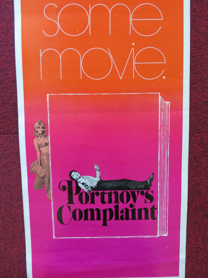 PORTNOY'S COMPLAINT US INSERT (14"x 36") POSTER RICHARD BENJAMIN K. BLACK 1972