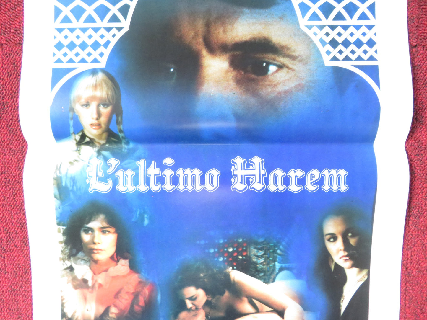 LAST HAREM ITALIAN LOCANDINA POSTER CORINNE CLERY GEORGE LAZENBY 1981