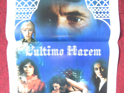 LAST HAREM ITALIAN LOCANDINA POSTER CORINNE CLERY GEORGE LAZENBY 1981