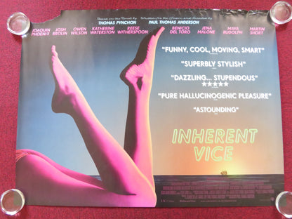 INHERENT VICE UK QUAD (30"x 40") ROLLED POSTER JOAQUIN PHOENIX JOSH BROLIN 2014