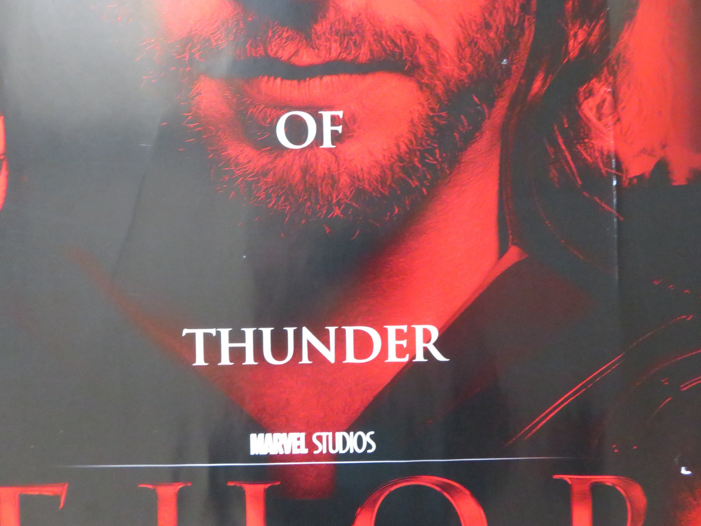 THOR UK QUAD (30"x 40") ROLLED POSTER CHRIS HEMSWORTH NATALIE PORTMAN 2011