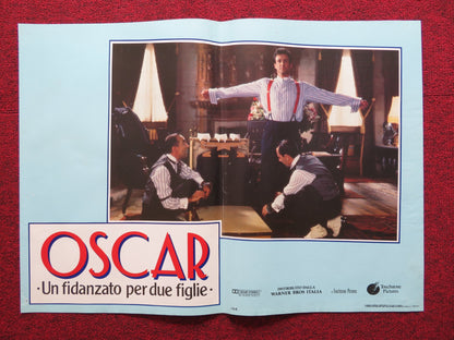 OSCAR - A ITALIAN FOTOBUSTA POSTER SYLVESTER STALLONE JOHN LANDIS 1991