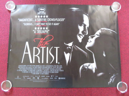 THE ARTIST UK QUAD (30"x 40") ROLLED POSTER JEAN DUJARDIN JOHN GOODMAN 2011