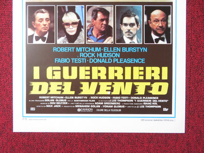 THE AMBASSADOR ITALIAN LOCANDINA POSTER ROBERT MITCHUM ELLEN BURSTYN 1985