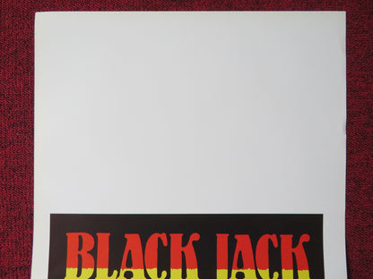 BLACK JACK / HEAT ITALIAN LOCANDINA POSTER CANNON BURT REYNOLDS KAREN YOUNG 1986