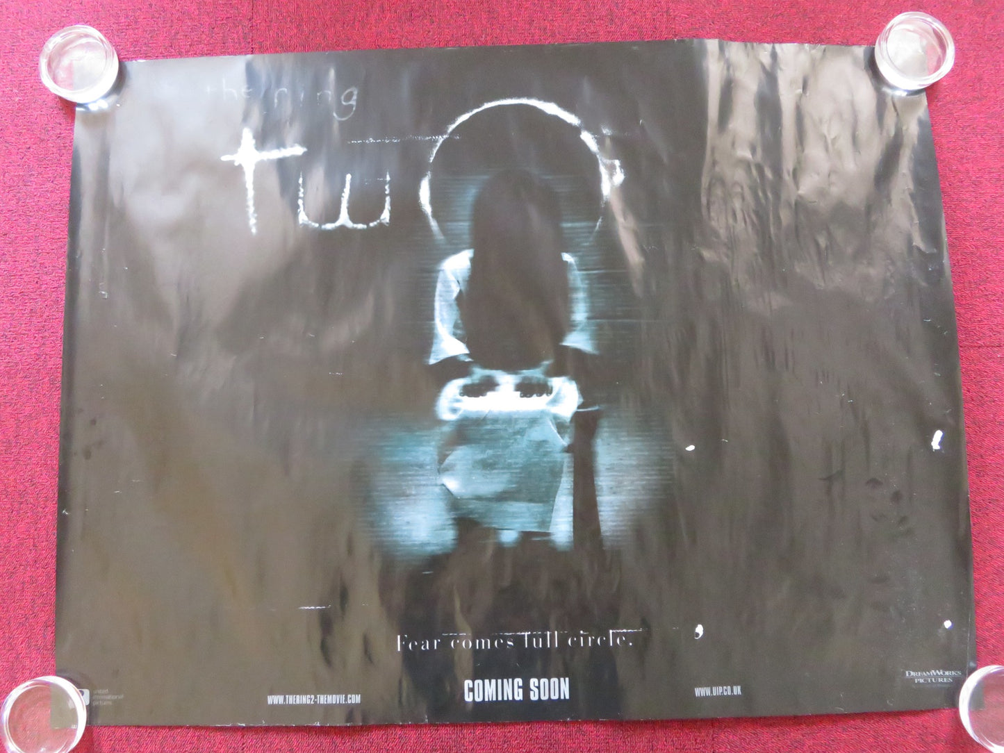 THE RING TWO UK QUAD (30"x 40") ROLLED POSTER NAOMI WATTS SIMON BAKER 2005