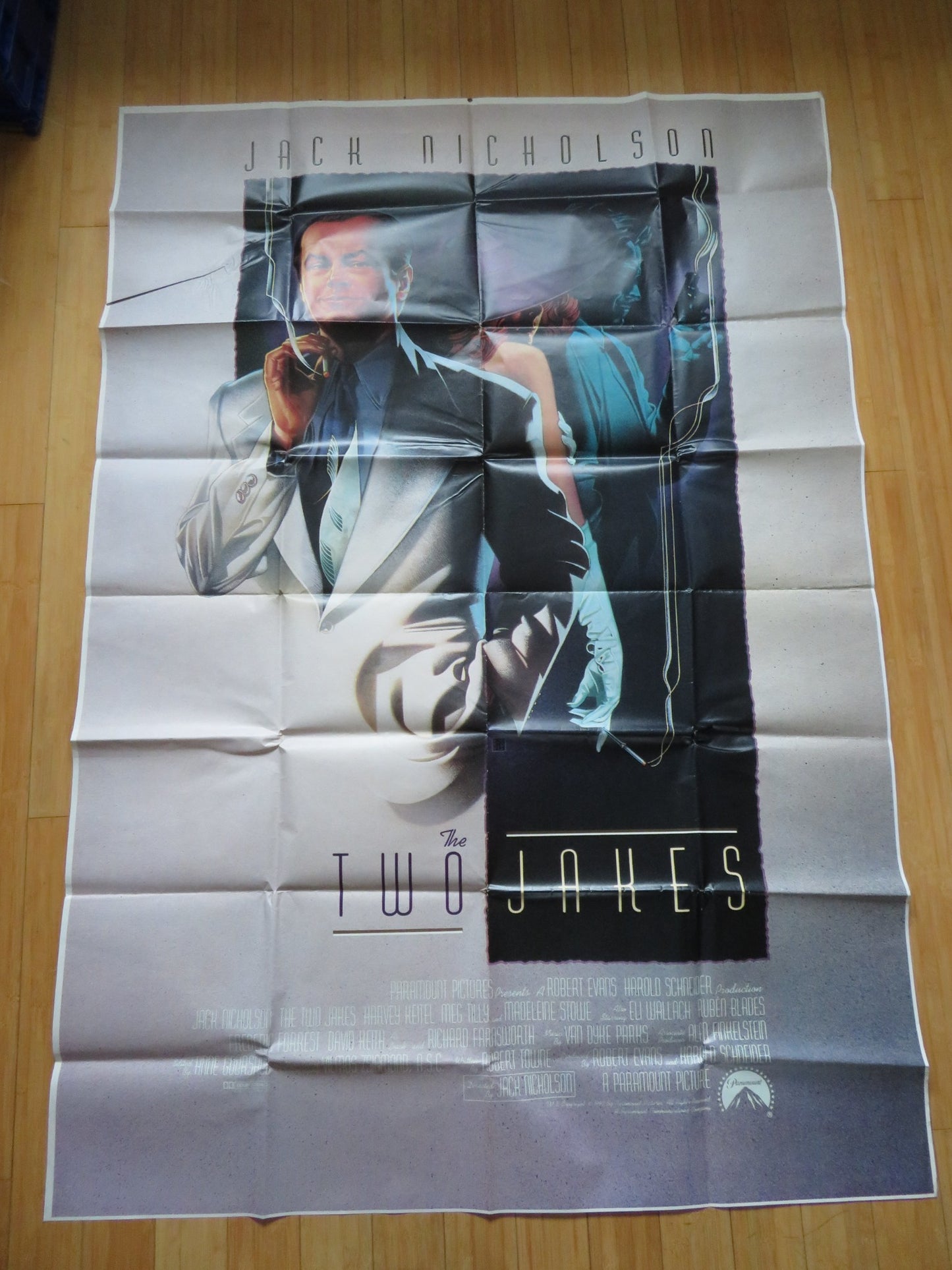 THE TWO JAKES US SPECIAL POSTER JACK NICHOLSON HARVEY KEITEL 1990