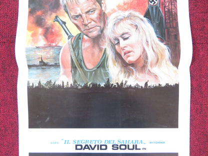 TIDES OF WAR ITALIAN LOCANDINA POSTER DAVID SOUL ERNEST BORGNINE 1990