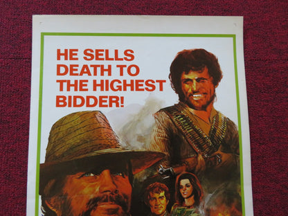 THE MERCENARY US INSERT (14"x 36") POSTER FRANCO NERO TONY MUSANTE 1969