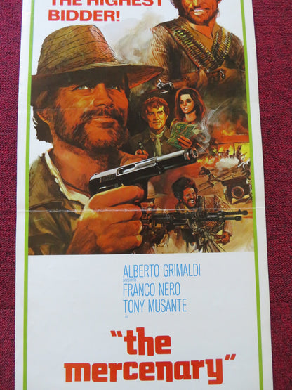 THE MERCENARY US INSERT (14"x 36") POSTER FRANCO NERO TONY MUSANTE 1969