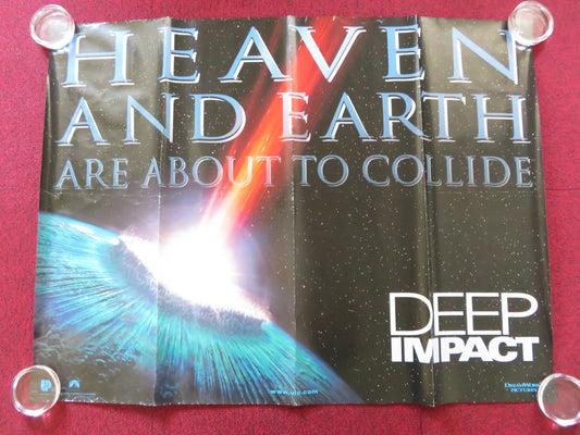 DEEP IMPACT UK QUAD (30"x 40") ROLLED POSTER ROBERT DUVALL TEA LEONI 1998