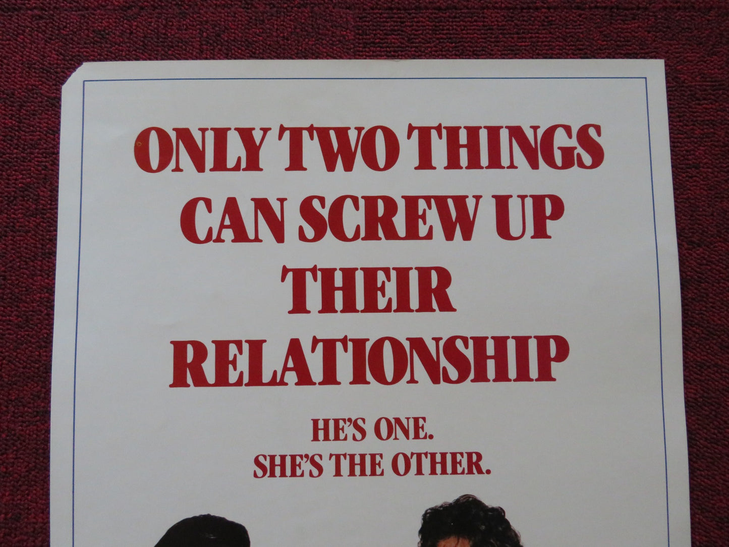 ROMANTIC COMEDY US INSERT (14"x 36") POSTER DUDLEY MOORE MARY STEENBURGEN 1983