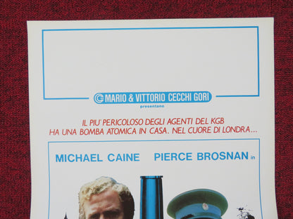 THE FOURTH PROTOCOL ITALIAN LOCANDINA POSTER MICHAEL CAINE PIERCE BROSNAN 1987