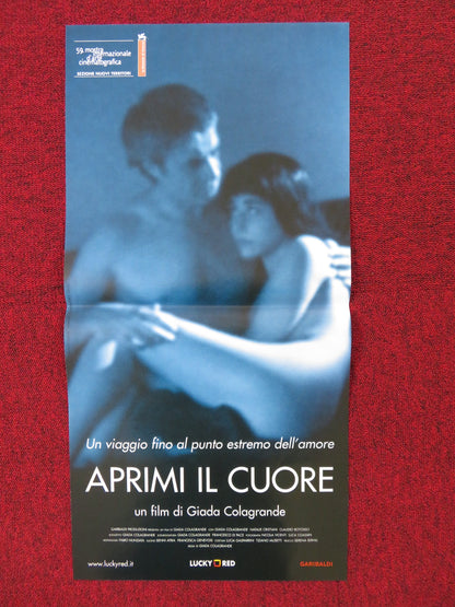 APRIMI IL CUORE ITALIAN LOCANDINA POSTER GIADA COLAGRANDE NATALIE CRISTIANI 2002