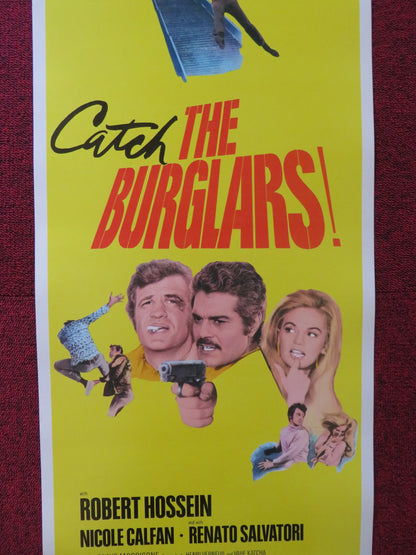 THE BURGLARS US INSERT (14"x 36") POSTER OMAR SHARIF DYAN CANNON 1972