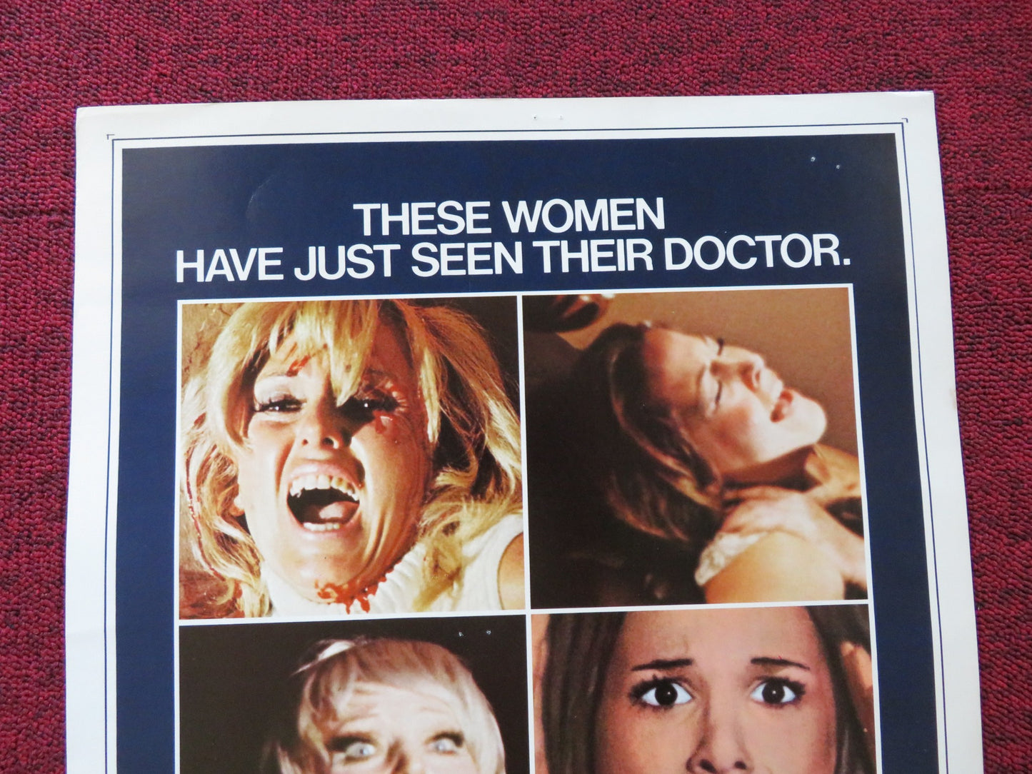 DOCTOR DEATH US INSERT (14"x 36") POSTER JOHN CONSIDINE BARRY COE 1973