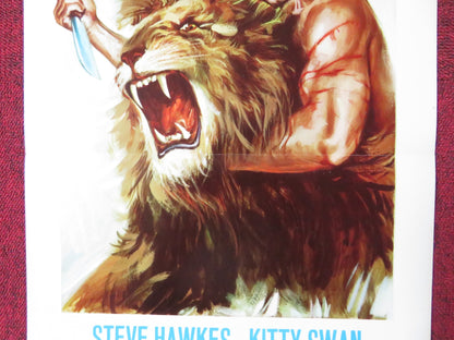 TARZAN IN THE GOLDEN GROTTO ITALIAN LOCANDINA POSTER STEVE HAWKES K. SWAN 1969