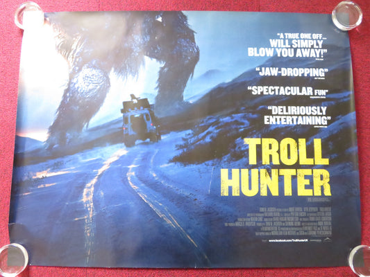 TROLL HUNTER UK QUAD (30"x 40") ROLLED POSTER OTTO JESPERSON 2010