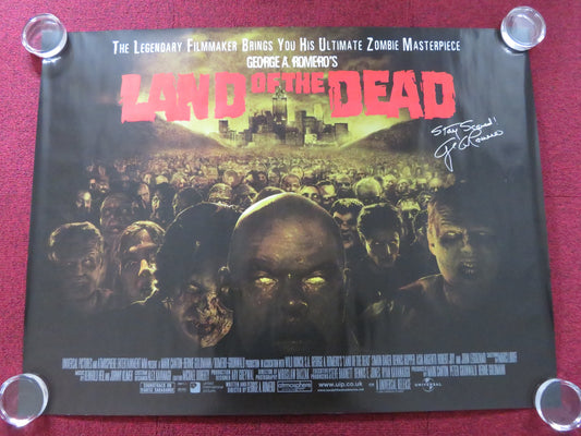 LAND OF THE DEAD UK QUAD (30"x 40") ROLLED POSTER DENNIS HOPPER J LEGUIZAMO 2005